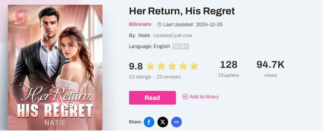 How to read Her Return, His Regret Free Novels