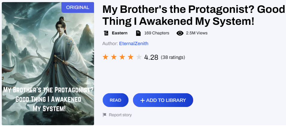 How to Read My Brother's the Protagonist? Good Thing I Awakened My System!